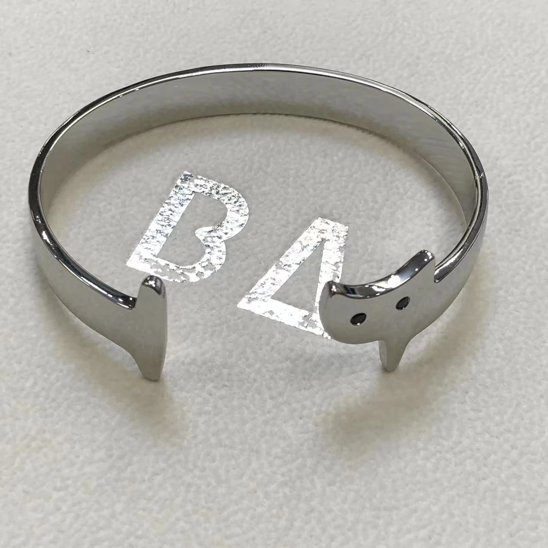 铜合金手镯 简约时尚素手镯 2215