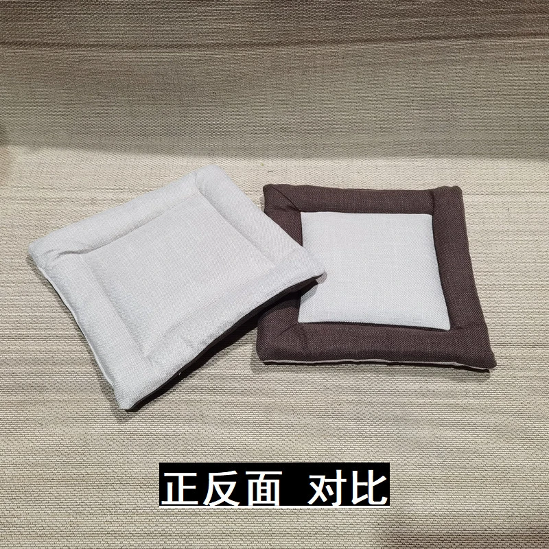 方形回形坐垫