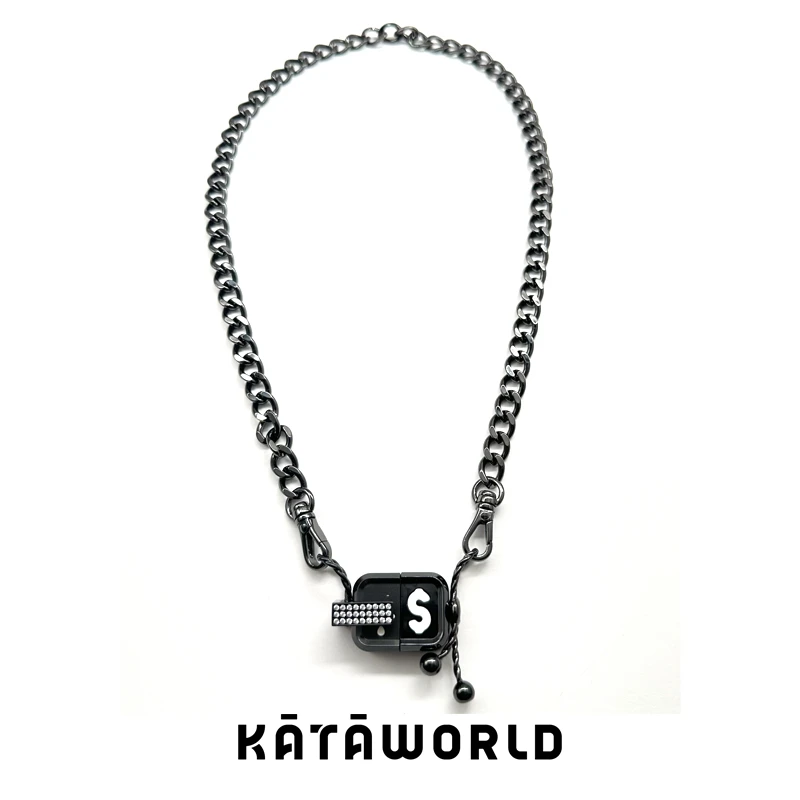 KATAWORLD 铜合金项链 【主理人】小财迷黑色套组