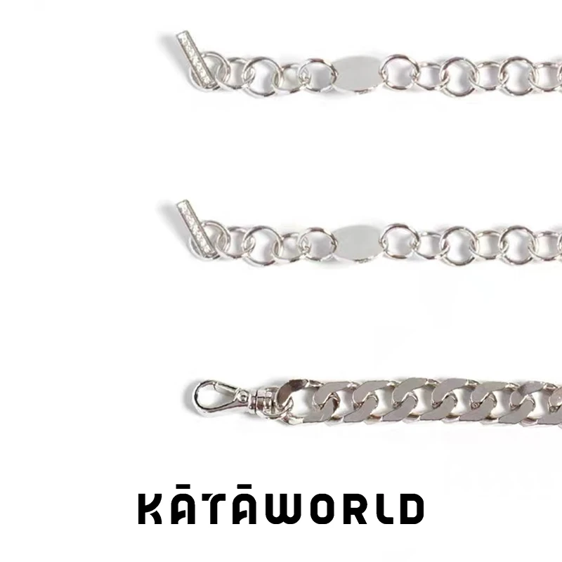 KATAWORLD 铜合金项链 【主理人】大KATA链条套盒四无主体小块