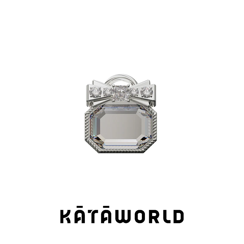 KATAWORLD 铜合金合成锆石项链 茜茜公主项链-4.0【粉丝福利】