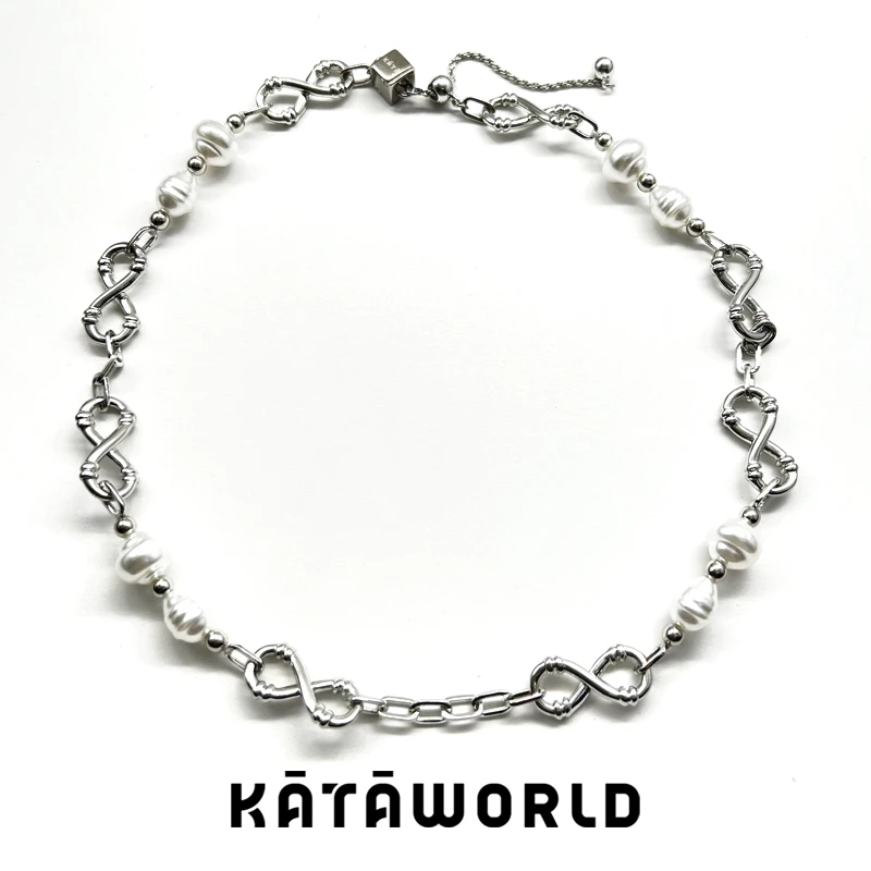 KATAWORLD 铜合金仿珍珠项链 【主理人】巴洛克永恒项链-4.0