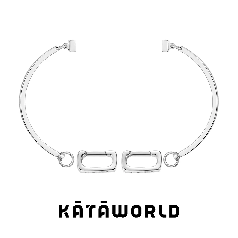 KATAWORLD 铜合金手镯 【主理人】磁吸拼接手镯2.0时尚简约百搭个性