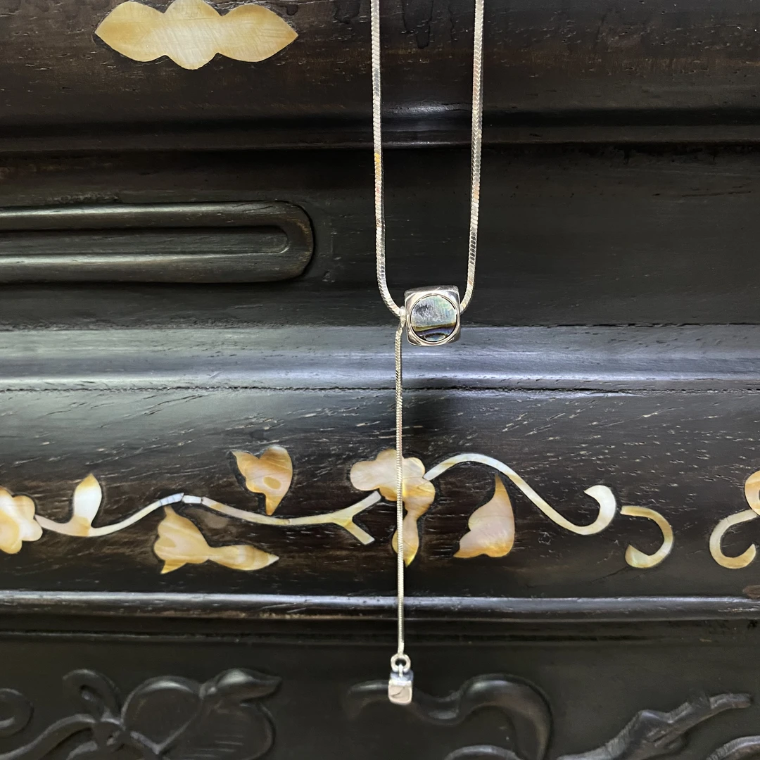 链子925银 四方来财项链 XL00515