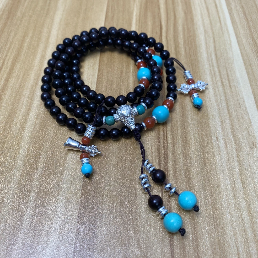 吊坠925银 108多宝链 XL00617