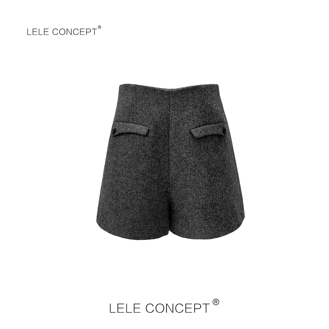 LELE CONCEPT 丨新款时尚百搭两色兜盖短裤K0296