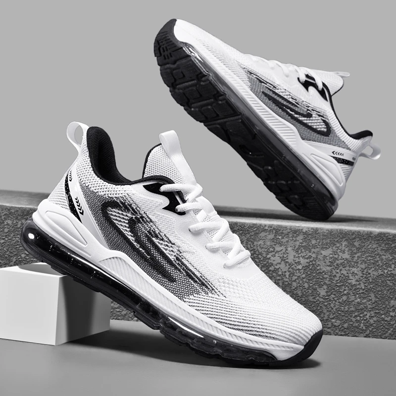 运动鞋男2024大码45全掌气垫鞋46减震跑步47潮鞋48透气减震跑步鞋