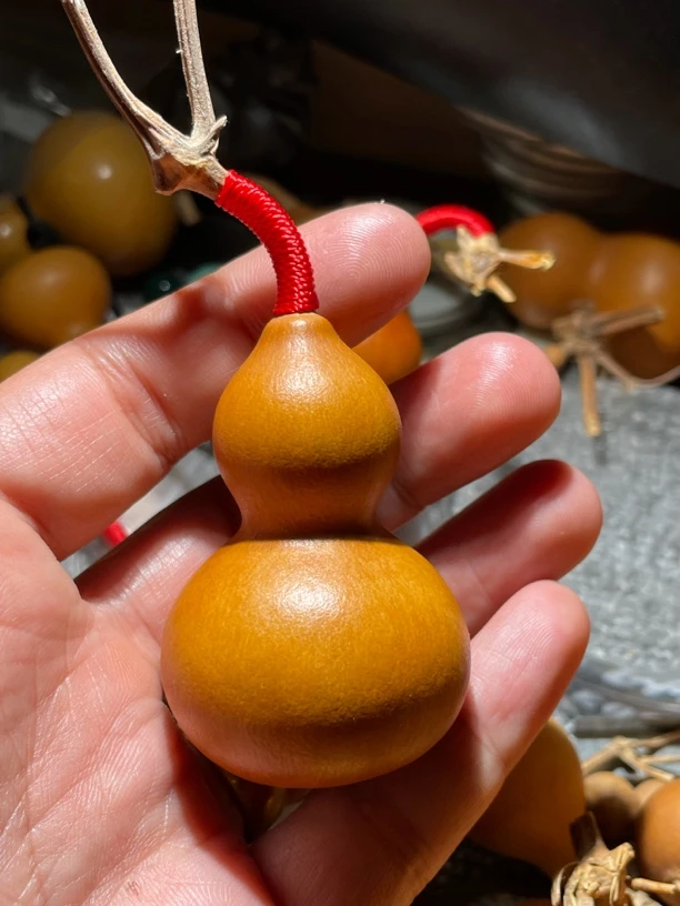 葫芦老皮八宝天津嘴双圆葫芦手捻文玩葫芦 老皮葫芦 已包浆小葫芦