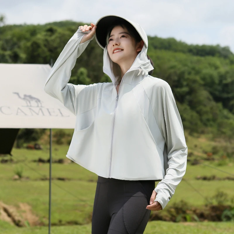 门店 199！upf50+防晒衣夏季新款黑胶大帽檐防晒服防紫外线透气