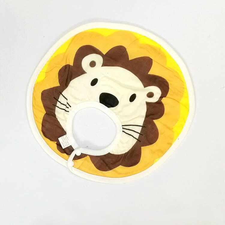 卡拉鸭宝宝可爱围兜婴儿防脏婴幼儿动漫幼儿园儿童口水巾