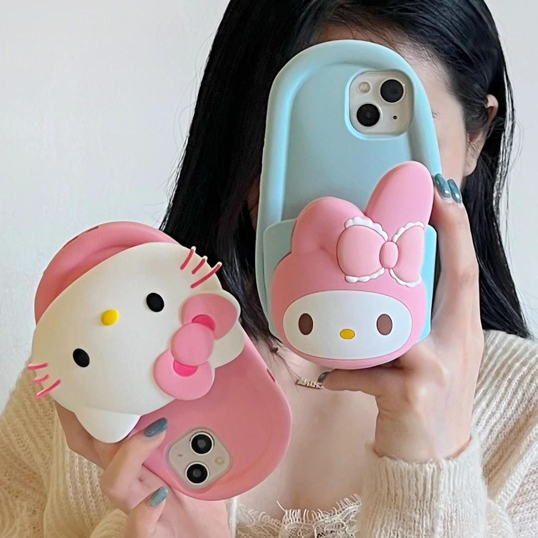 卡通创意拖鞋适用苹果13手机壳iphone14全包防摔15promax硅胶软壳