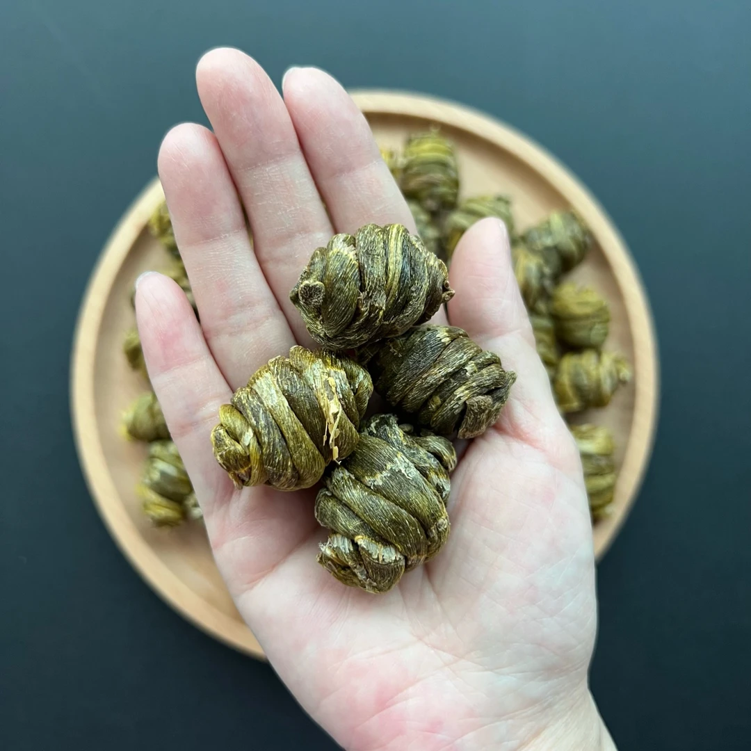 精选珍虫石斛粒虫斛大粒多胶化渣