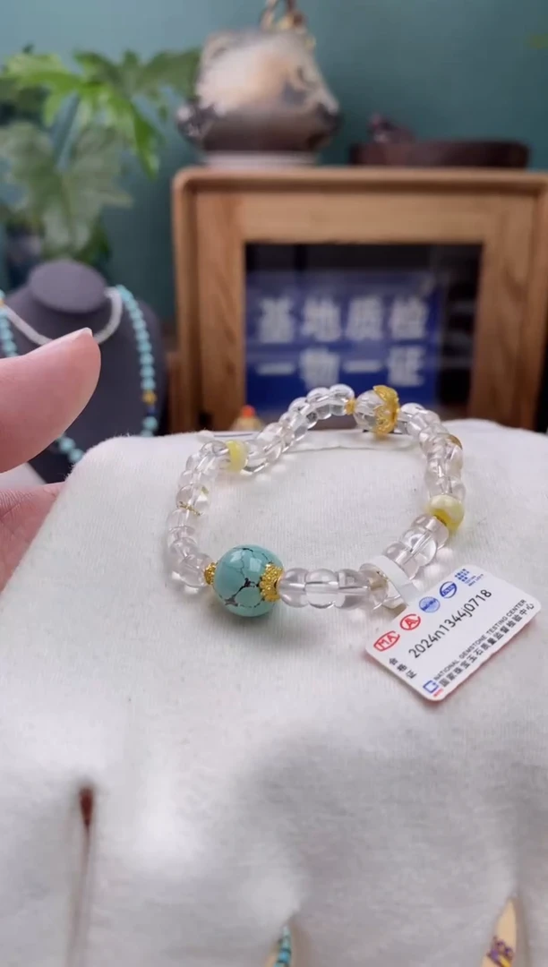 【闪购商品】水晶手链银S925镶嵌水晶