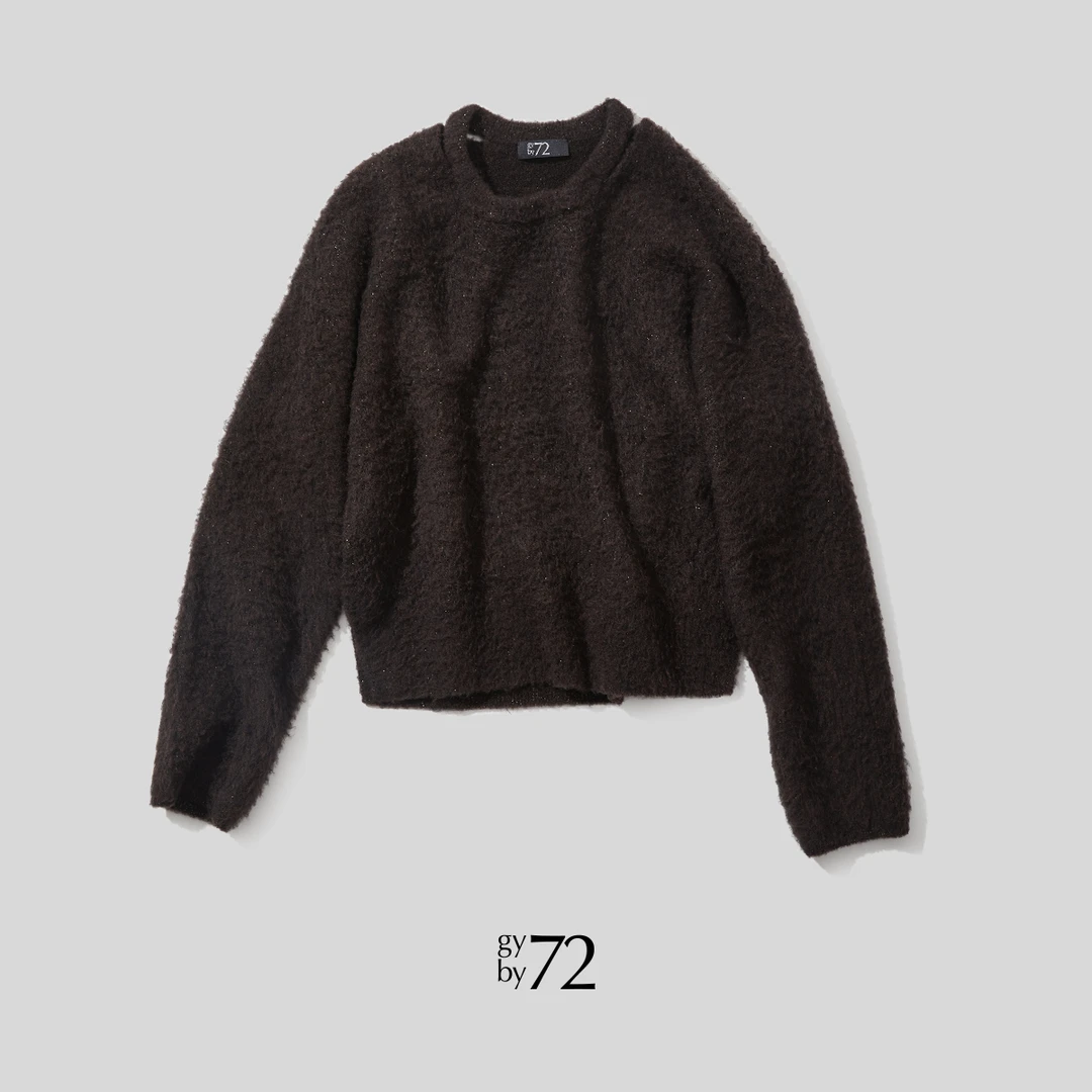 gy by 72“软绵绵”原创设计意大利进口面料休闲气质套衫