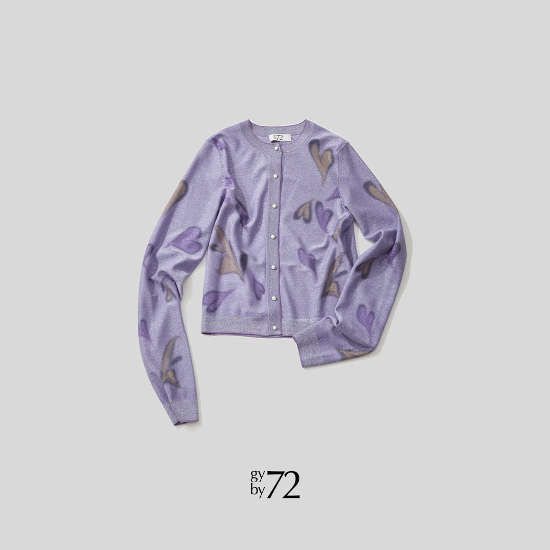 gy by 72/原创设计气质针织开衫轻奢时尚休闲