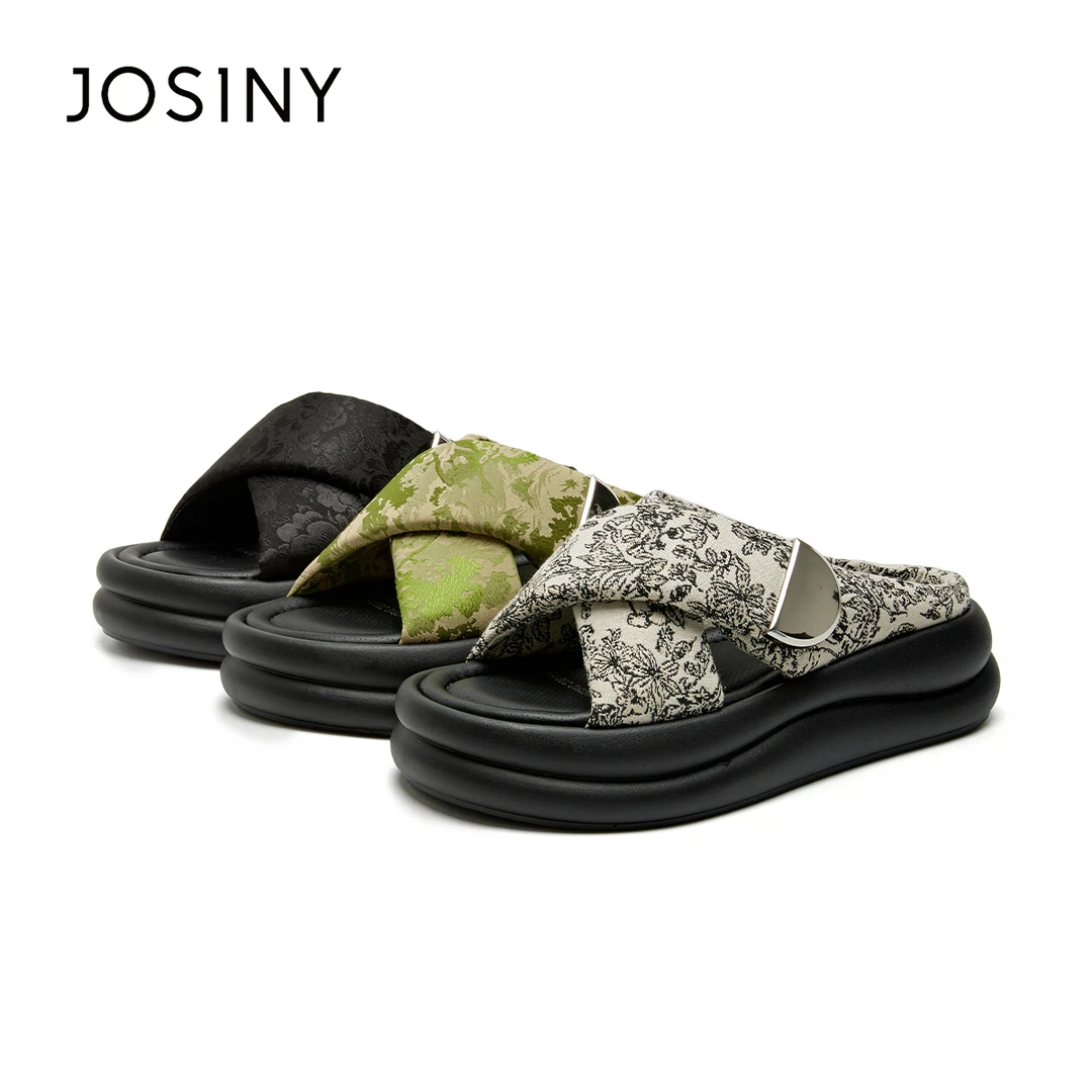 【金玉锦绣】卓诗尼新款凉拖鞋女设计师时尚高级感外穿网红沙滩鞋XJ