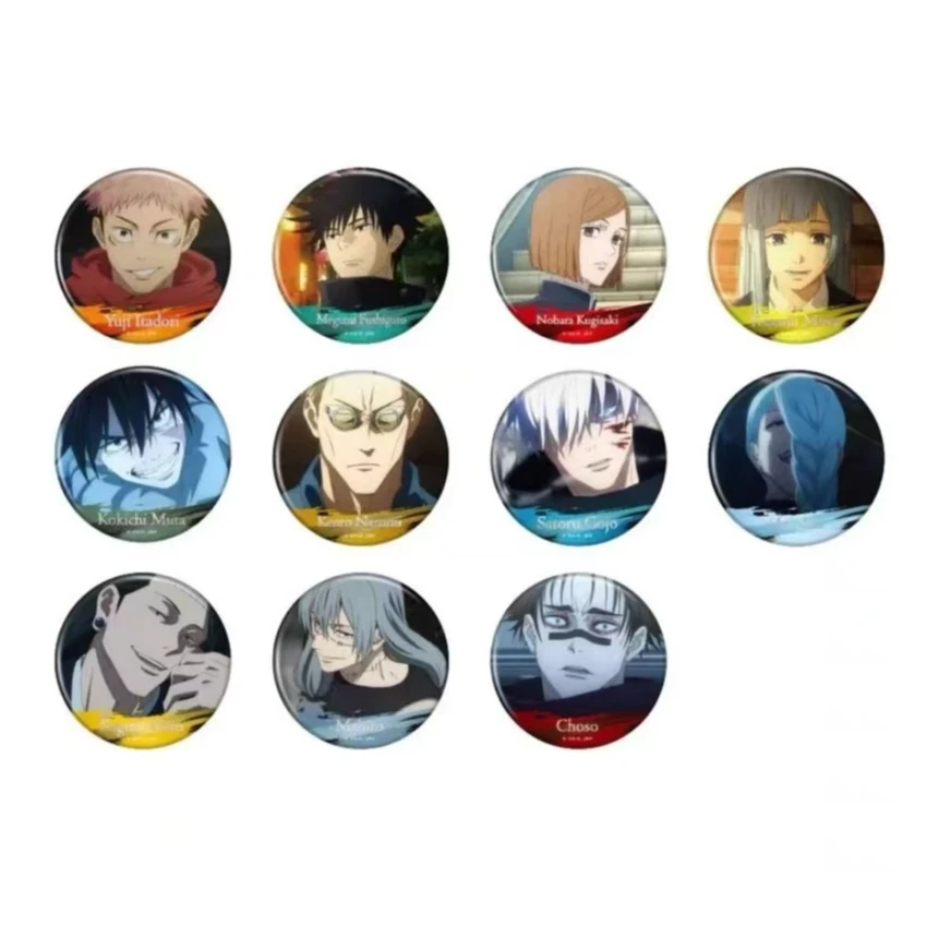 咒术回战js浮雕4弹吧唧徽章（代拆）