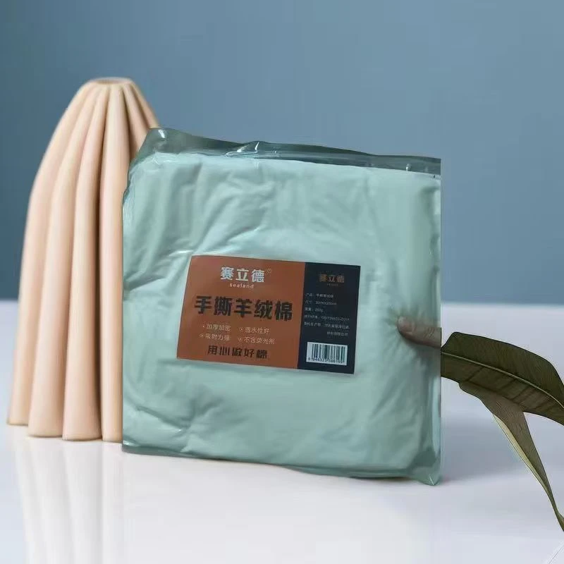 赛立德超柔超细空气手撕羊绒棉吸塑包装通用一次性鱼缸过滤净化