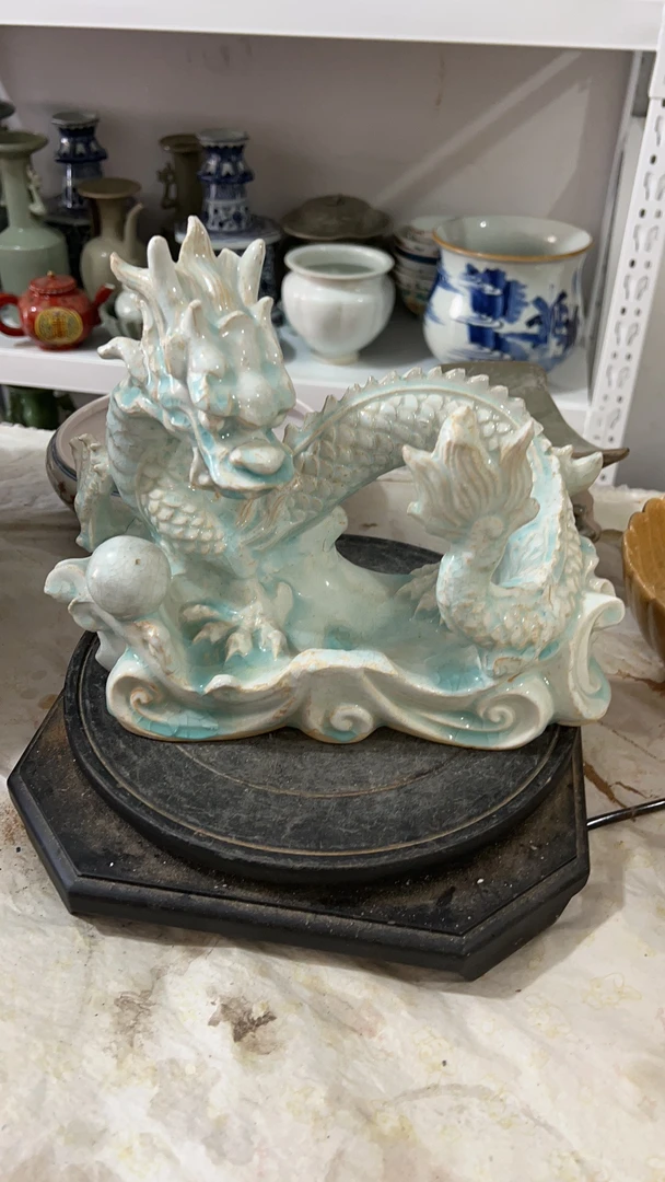 2号链接 龙摆件陶瓷龙 非图片商品，实物以直播间拍照截图为准