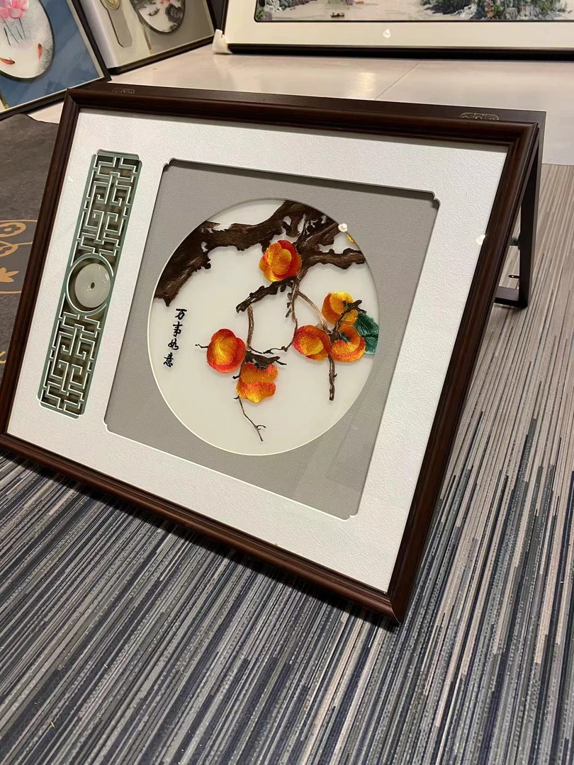 电表箱纯手工立体实物画高端装饰画