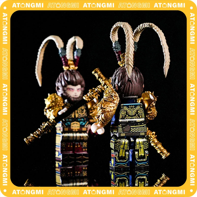 爆品潮玩黑悟空神话金箍棒超可动第三方人仔铠甲手办齐天大圣玩具