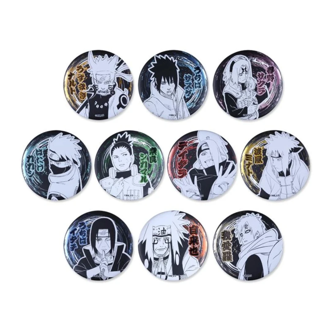 【狗熊岭】火影忍者 JS限定浮雕吧唧徽章 全10款 日谷现货动漫周边