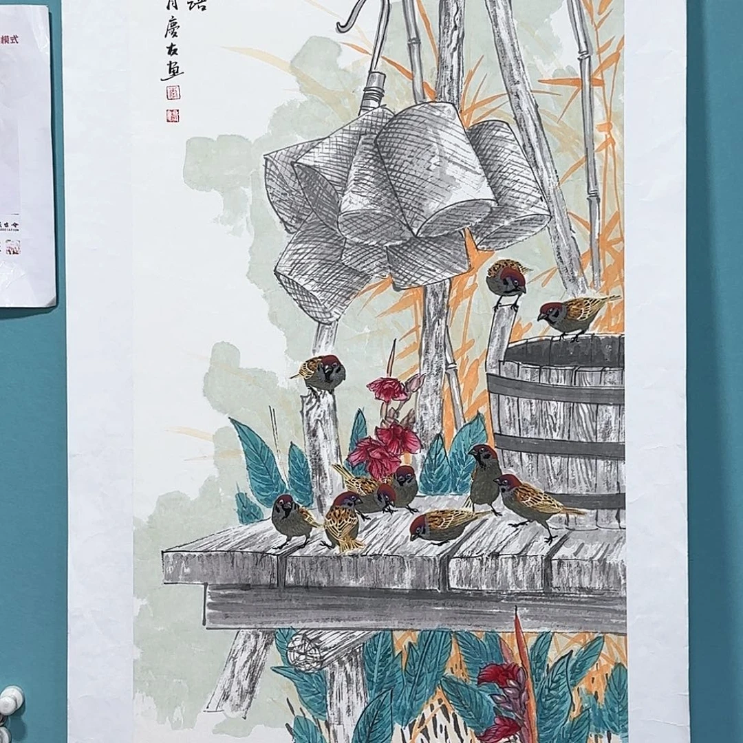 绘画红皮书艺术家李老师