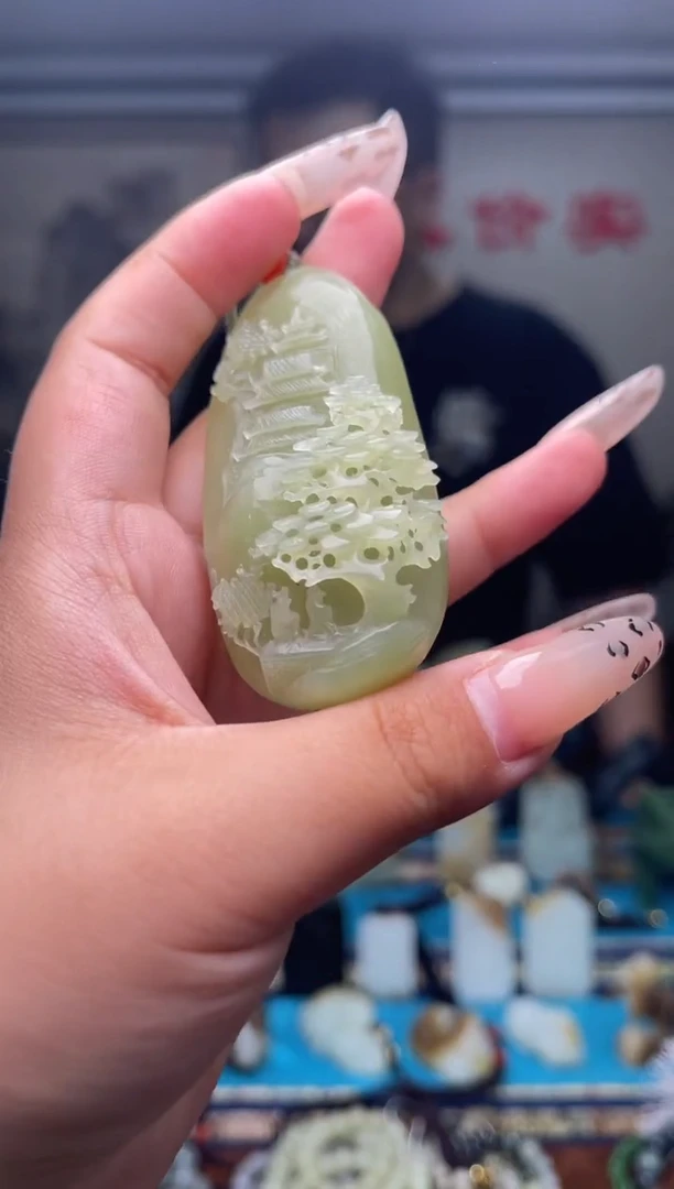 【闪购商品】和田玉颈饰未镶嵌1