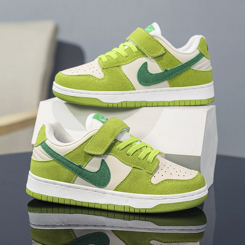 aj童鞋儿童板鞋新款春秋季男童鞋子男孩学生潮款运动鞋透气百搭