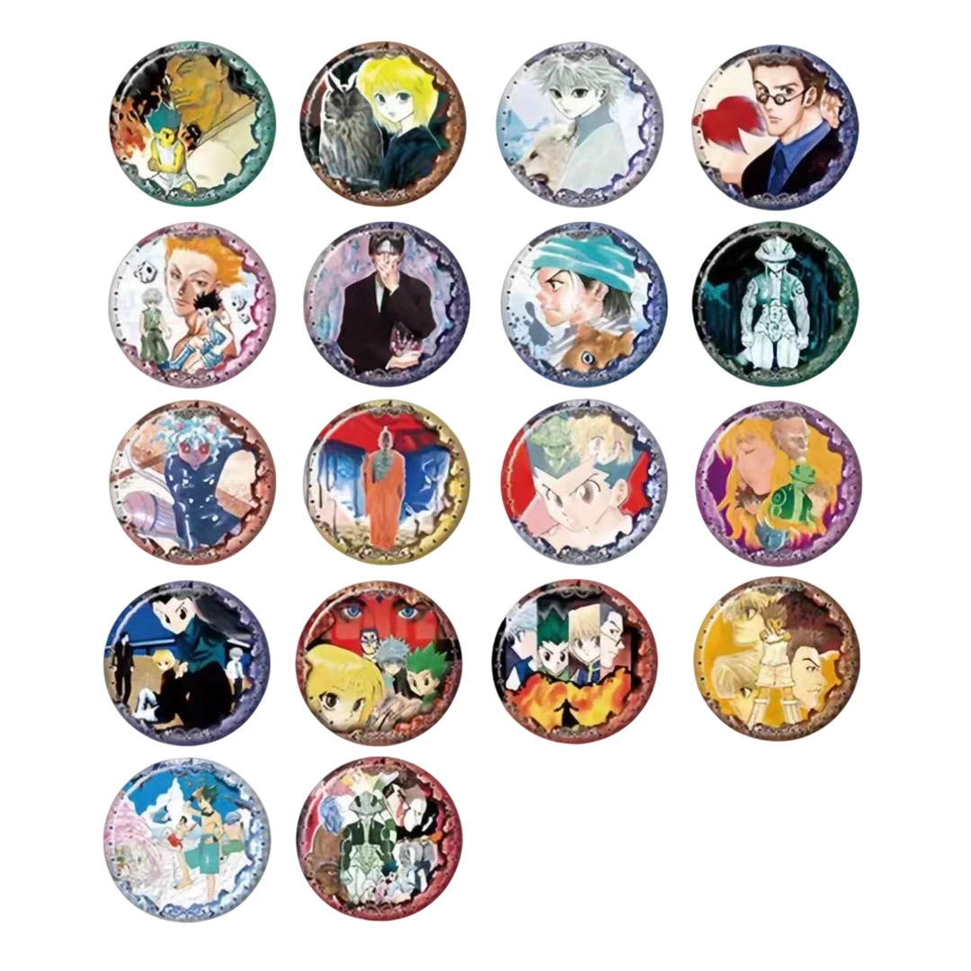 【猎人原画吧唧】全职猎人js原画吧唧徽章（盲盒代拆）