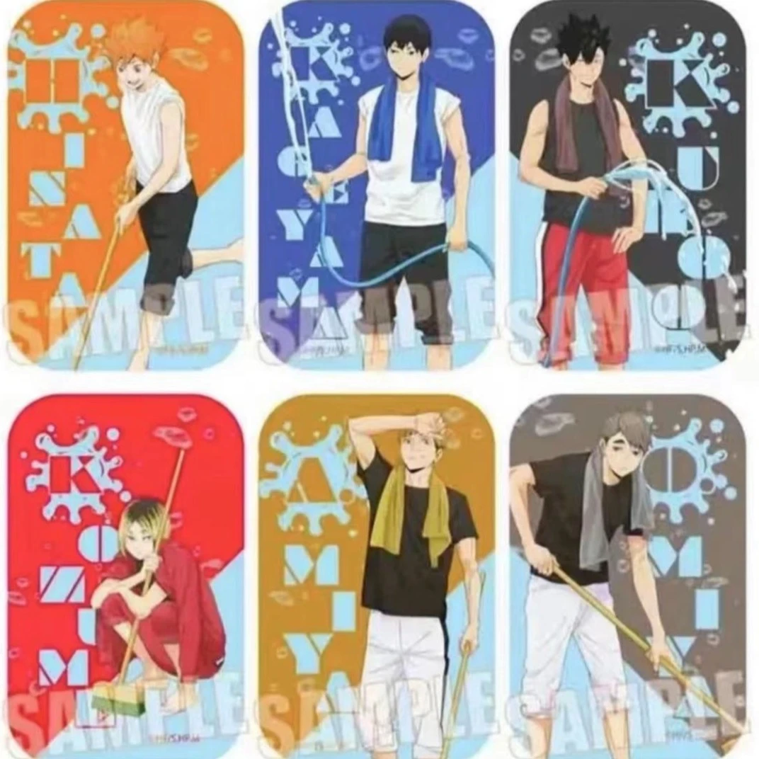 【排球泳池方吧唧】排球少年泳池打扫方吧唧 潮玩盲盒代拆【拆盒】