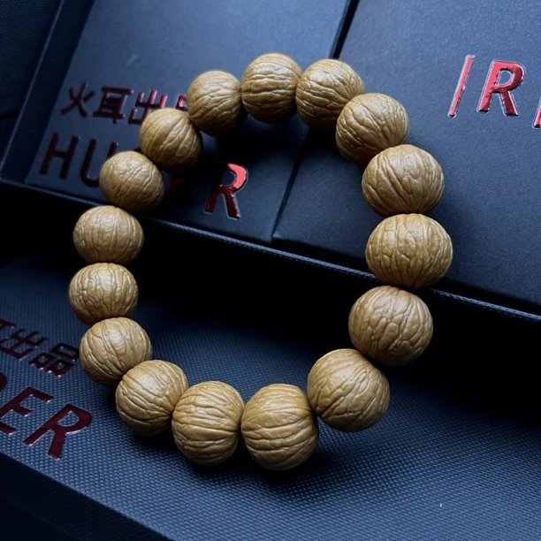 原皮原色全品无暇猴头聚宝盆手串