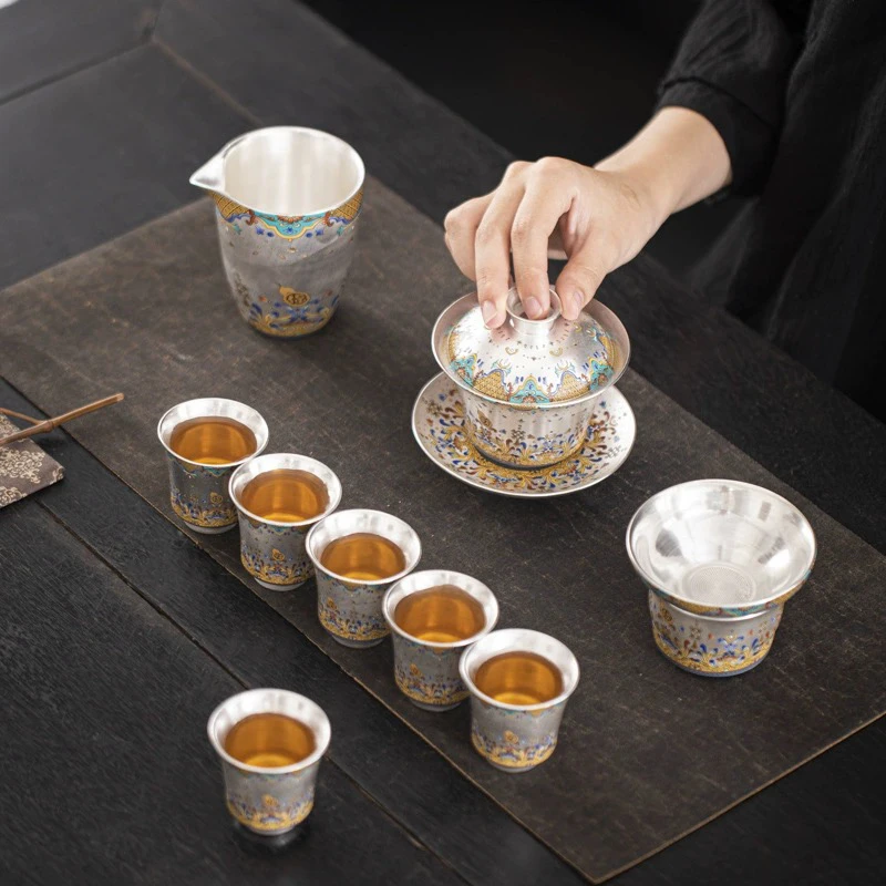 家用高档茶具套装耐热防烫陶瓷茶具轻奢茶具