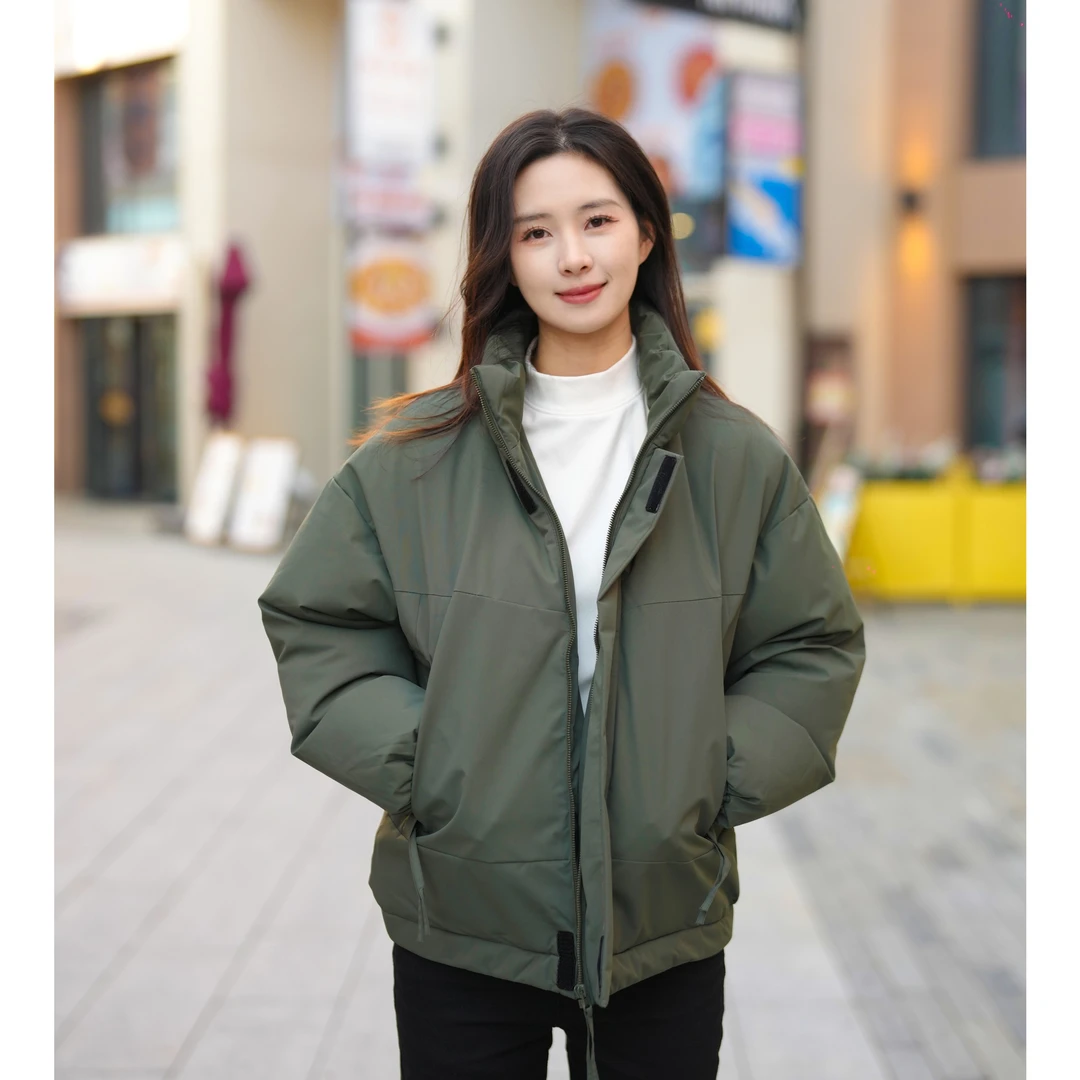棉服情侣秋冬加厚保暖御寒立领棉衣休闲面包服外套MY8808