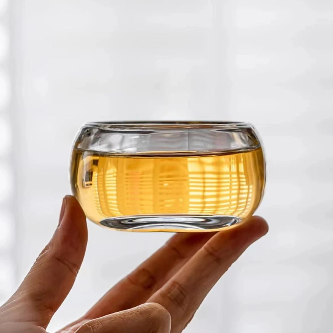 【处理】水晶杯无铅高档水晶杯主人杯品茗杯男士高级功夫茶杯