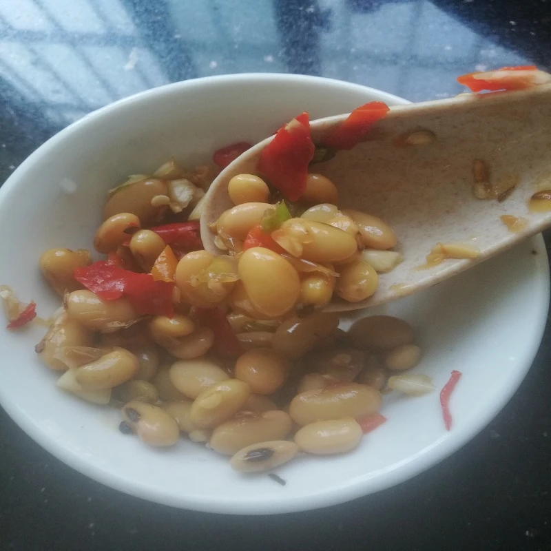 湖北阳新老式农家土黄豆烂豆