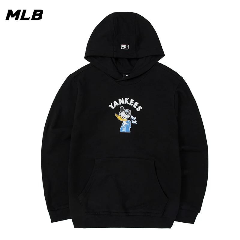 MLB儿童长袖卫衣春季带帽上衣迪士尼系列休闲连帽套头衫7AHDD1014