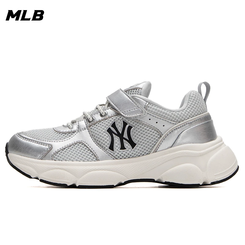 MLB童鞋休闲鞋2024新款时尚潮流透气轻便魔术贴运动鞋子7ARNCB54N