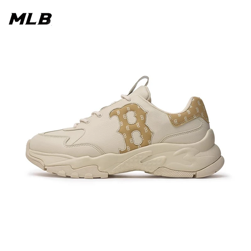 MLB休闲鞋情侣款2025新款潮流复古老爹鞋时尚低帮休闲鞋3ASHBWM4N