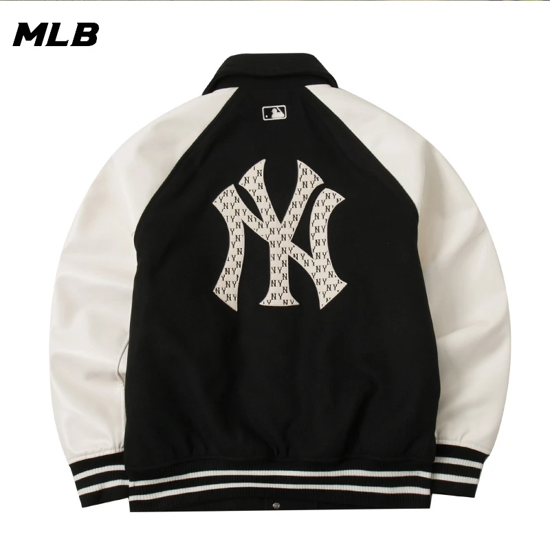 MLB外套情侣装百搭夏季新款复古休闲上衣保暖抓绒夹克3AJPM1146