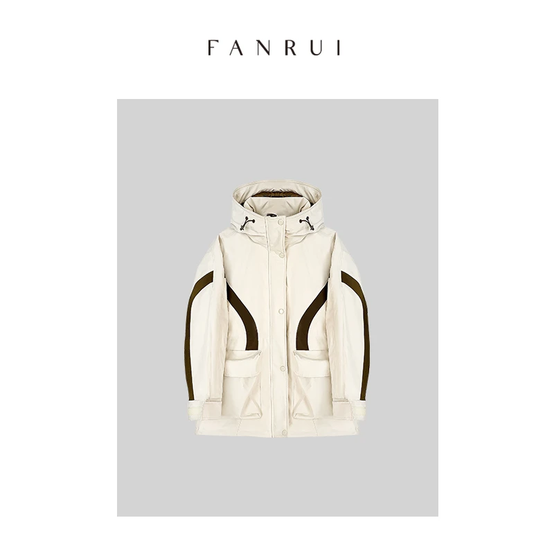 泛芮【五防羽绒服】原创设计感简约短款百搭秋冬羽绒服女B7010