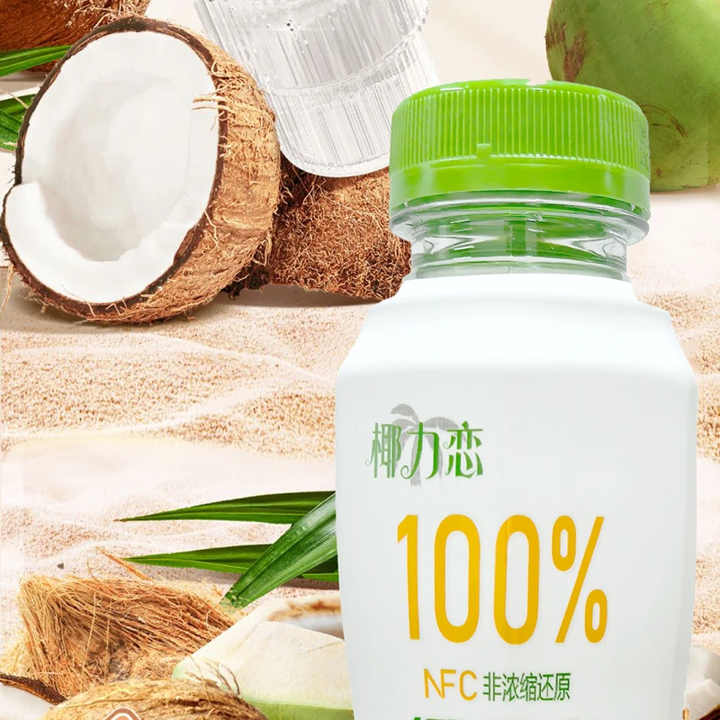 椰力恋100%椰子水孕妇可用电解质饮品NFC整箱饮料无添加低卡350ml