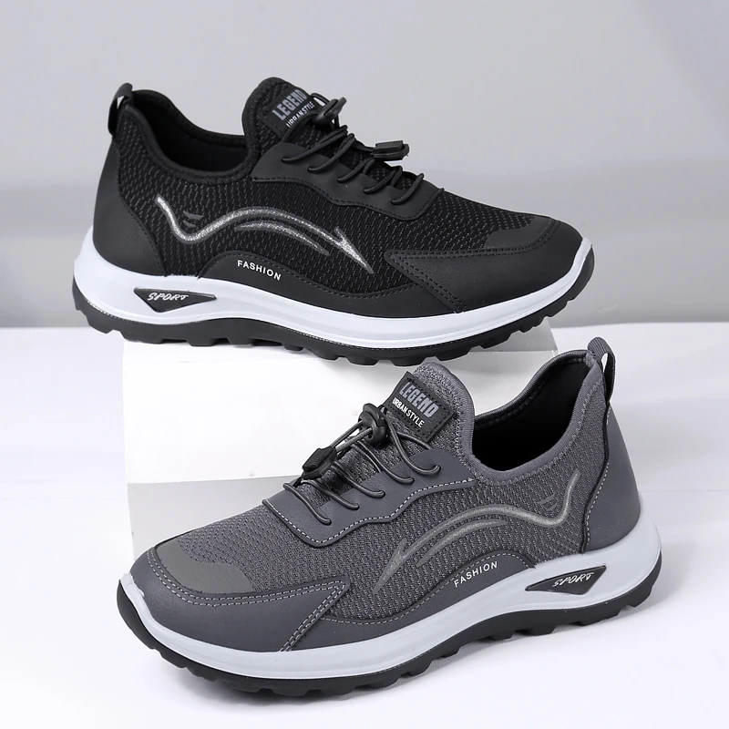 夏季新款老北京布鞋男士休闲鞋软底舒适透气防滑轻便中老年爸爸鞋