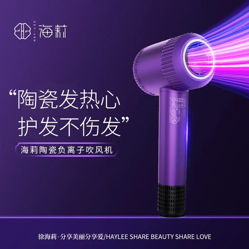 【旗舰店专属】徐海莉陶瓷发热芯电吹风机 改善毛糙发质柔顺细腻