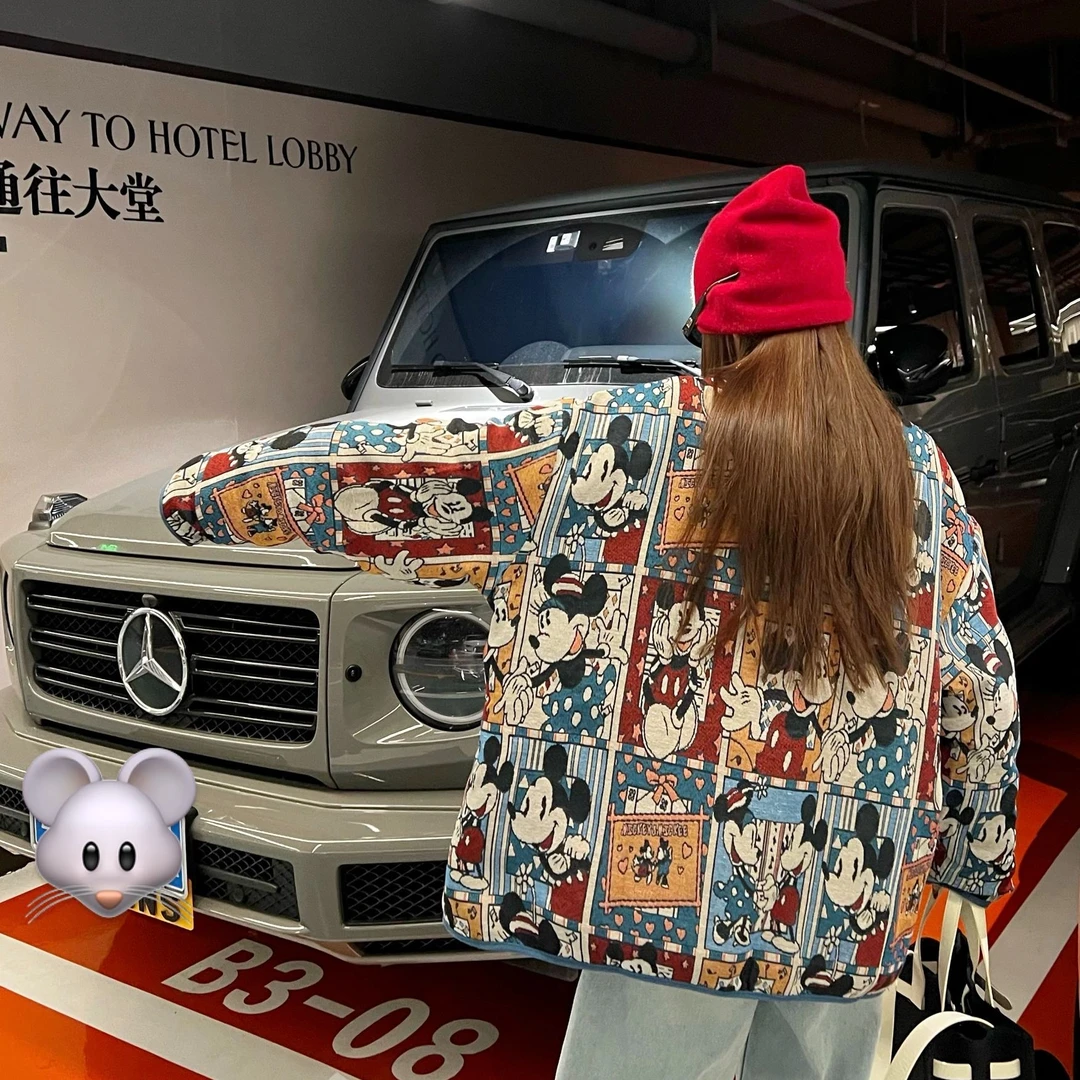 【艺艺推荐】秋冬新款设计款可爱拼图加棉棉服外套 S376