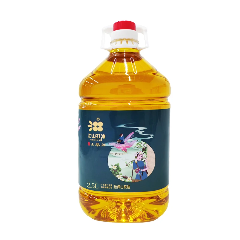 上山打油客家龙川山茶油黄石长洲上山打油炒菜高温生态纯正2.5L