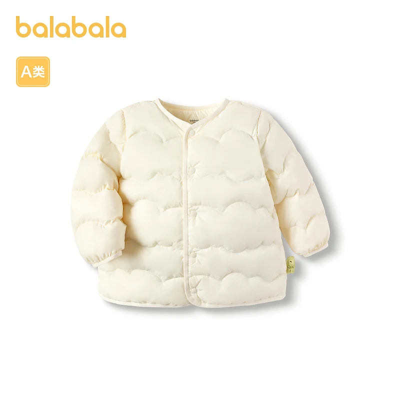 巴拉巴拉宝宝羽绒服童装女童新冬装轻薄幼童羽绒服加厚保暖小童