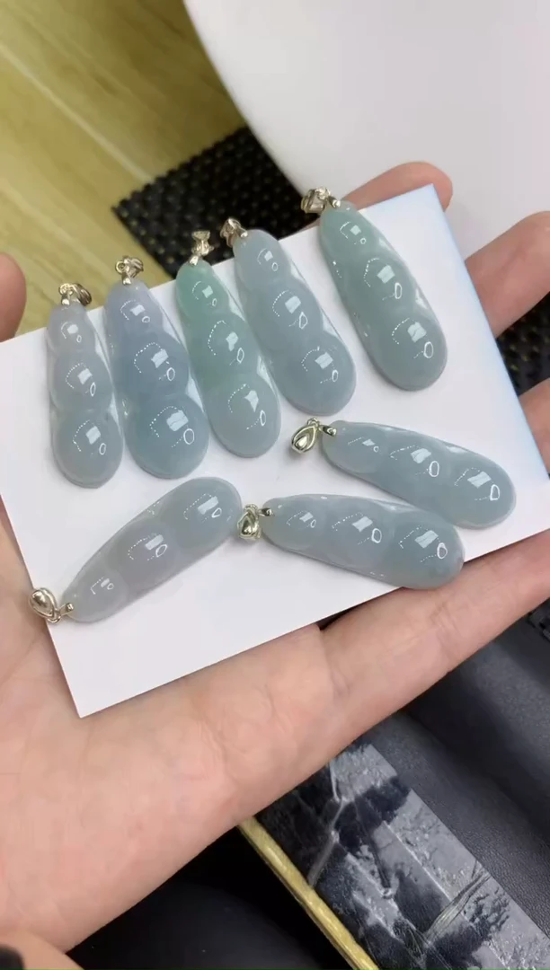 【闪购商品】翡翠颈饰银S925镶嵌40（多样性发 发其一）