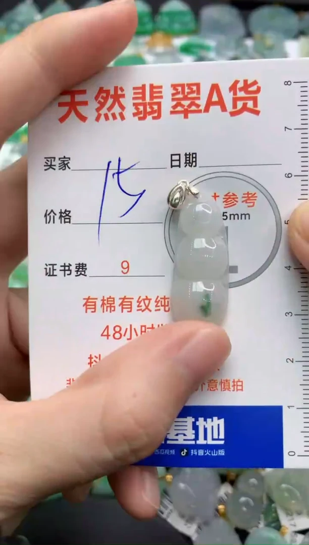 【闪购商品】翡翠颈饰银S925镶嵌35