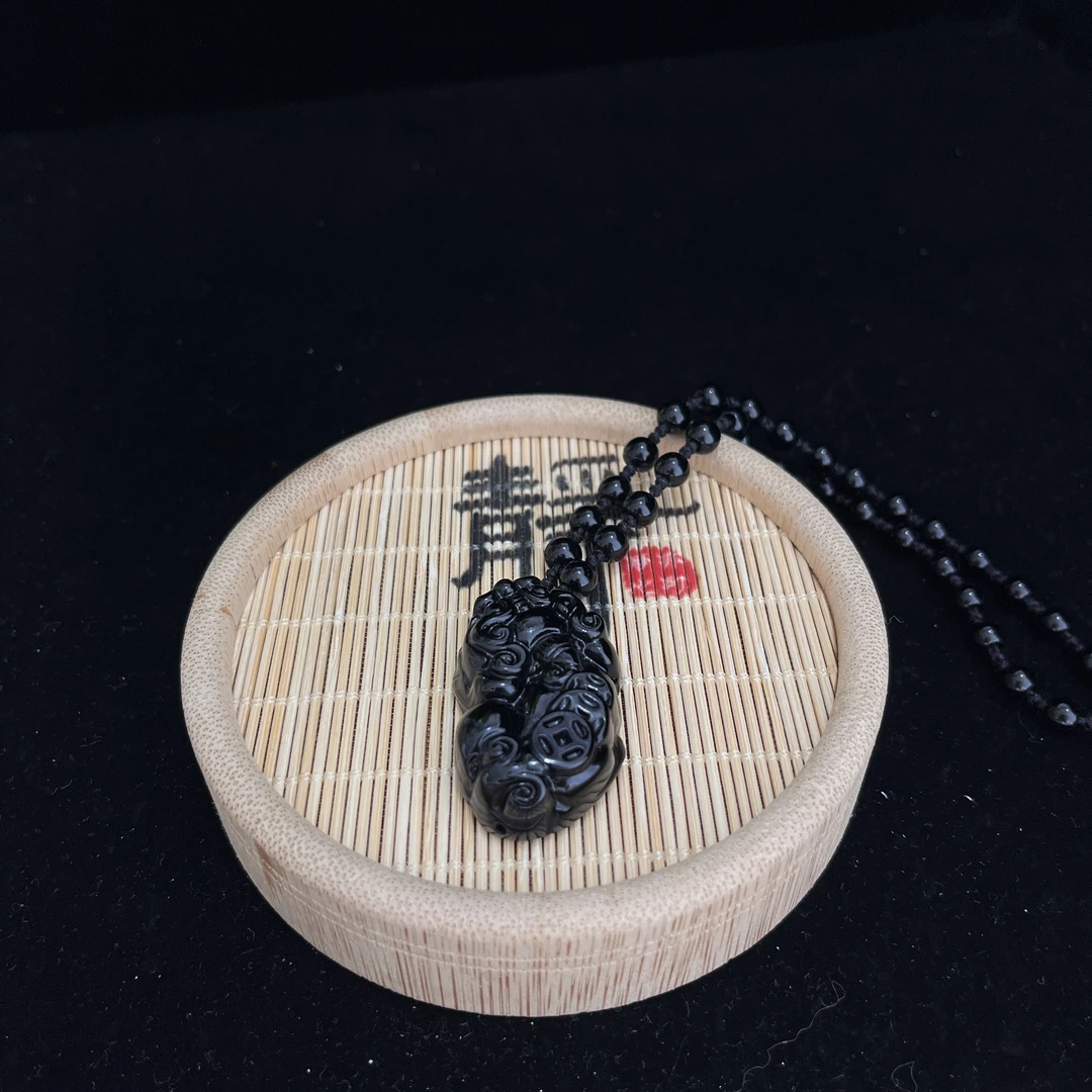 【柚子专属】黑曜石貔貅吊坠